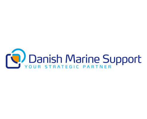 Logodesign til Danish Marine Support ved Courage Design