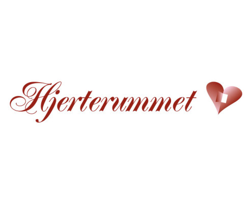 Logodesign til hjerterummet ved Courage Design