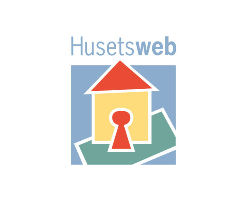 Logodesign til Husetsweb ved Courage Design