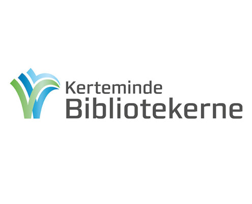 Logodesign til Kerteminde Bibliotekerne ved Courage Design