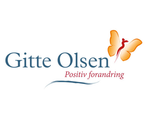 Logodesign til Gitte Olsen ved Courage Design