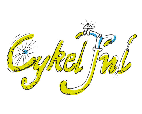 Logodesign til virkomheden Cykel Jul ved Courage Design