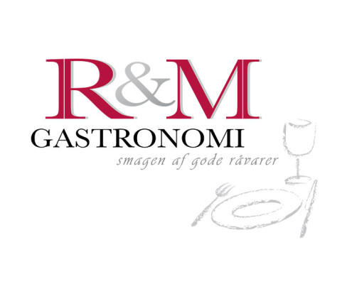 Logodesign til R&M Gastronomi ved Courage Design