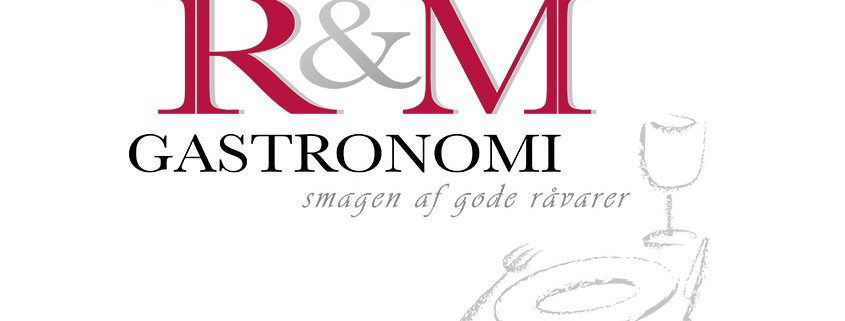 Logodesign til R&M Gastronomi ved Courage Design