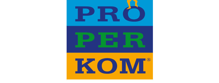 Logodesign til Properkom ved Courage Design