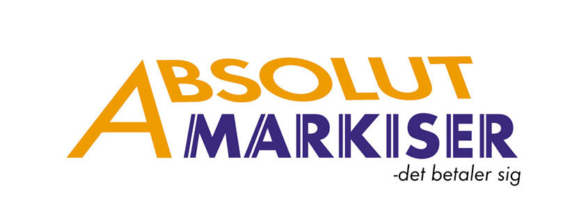 Logodesign til Absolute Markiser ved Courage Design