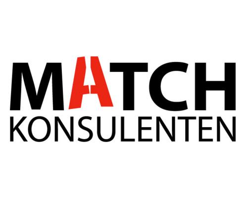 Logodesign til Match Konsulenten ved Courage Design