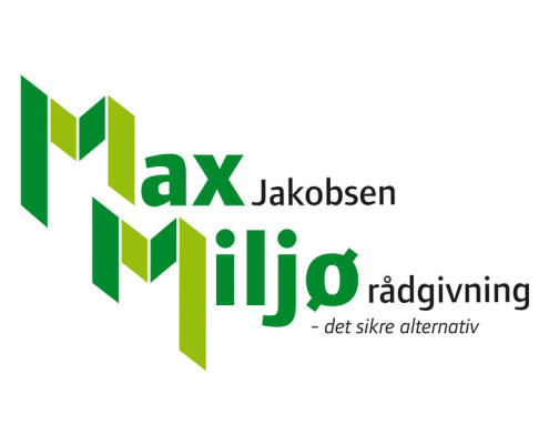 Logodesign til Max Jakobsen - rådgivningsfirma ved Courage Design