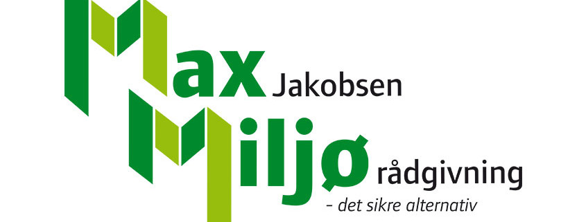 Logodesign til Max Jakobsen - rådgivningsfirma ved Courage Design